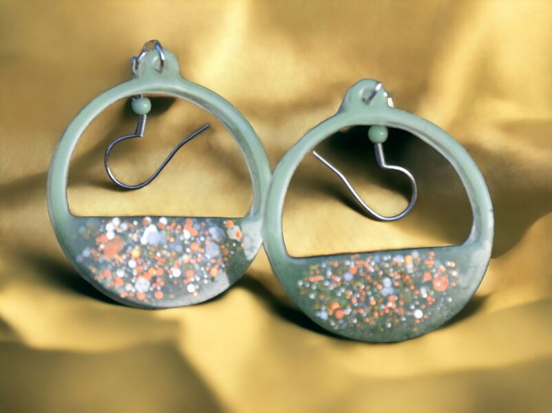 boucles d'oreilles " Cecilia"