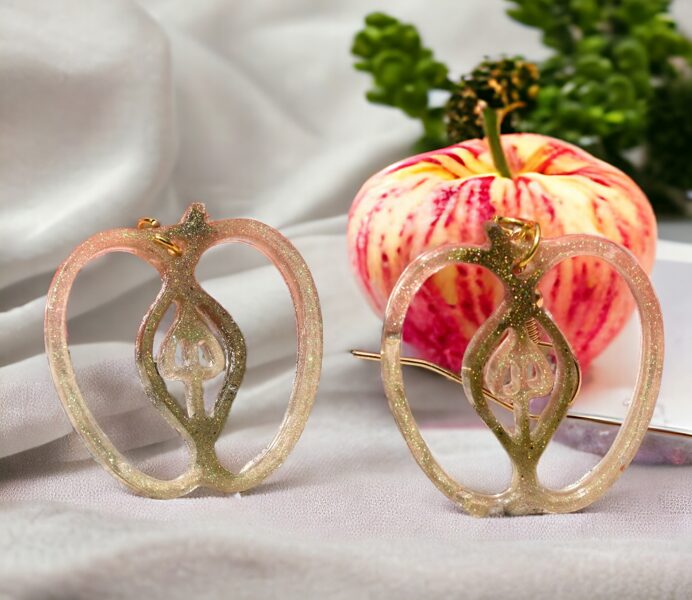 boucles d'oreilles Apple-